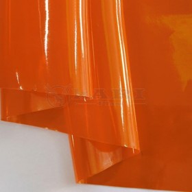 PVC CRISTAL LARANJA