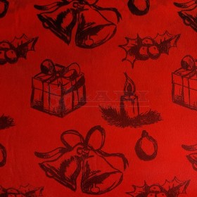 TNT EST. NATAL ENFEITES VERMELHO E PRETO