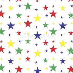 TNT ESTAMPADO ESTRELAS COLORIDAS