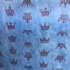 TNT ESTAMPADO COROA MENINO